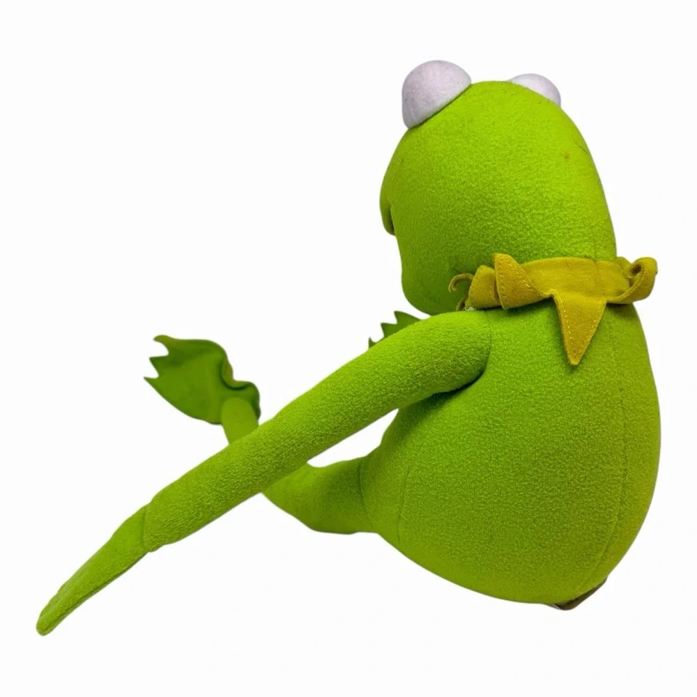 Disney Muppets Kermit the Frog Plush 16 Inch‎ Green Stuffed Animal Jim Henson